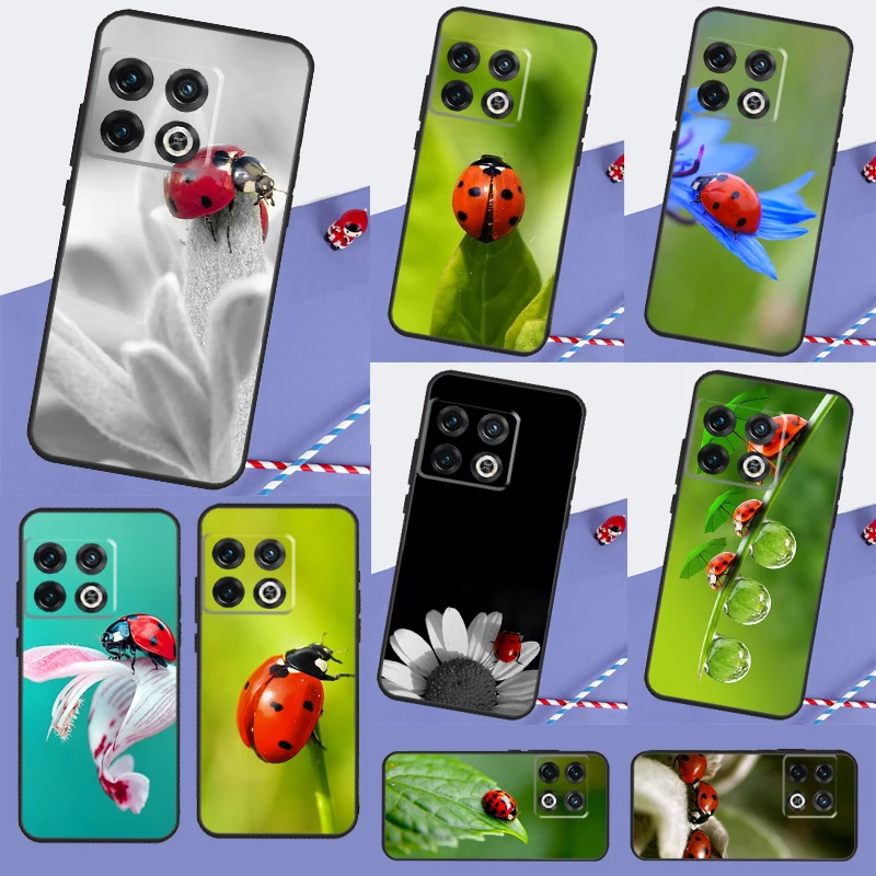 Seven-Star Ladybug Case For OnePlus 9 10 Pro 8T 9RT 10T Cover For OnePlus Nord CE 2 N10 N20 N100 N200 N300