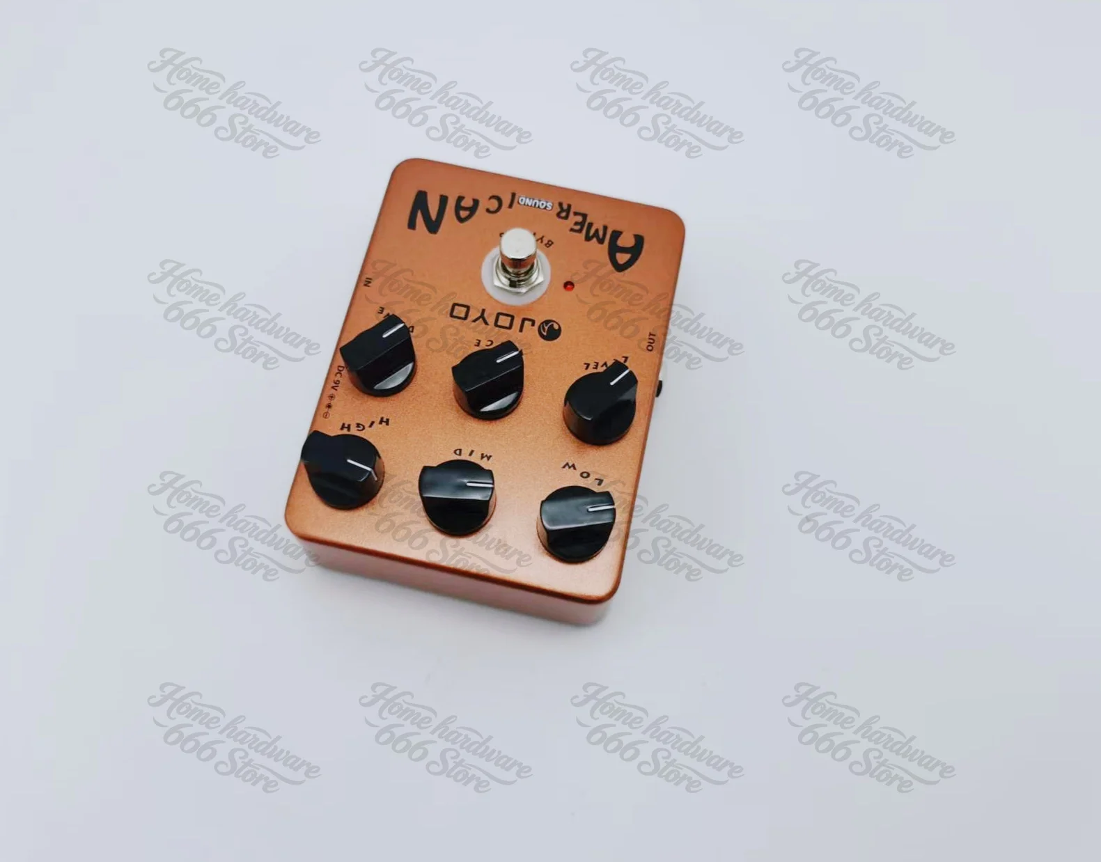 JF-14 American Sound AMP Simulator Pedal of FD 57 Deluxe Amplifier From Clean To Overdrive Sound for Electric Guitar Effect view 3