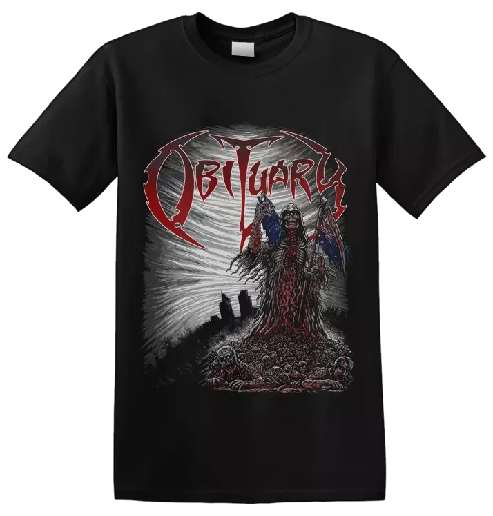 OBITUARY - 'Barely Alive Aus & NZ Tour' T-Shirt