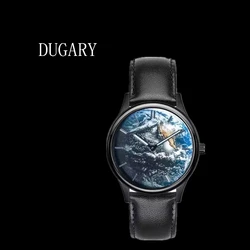 DUGARY Fashion sphere Quartz Watch Japanese movement For Men stainless steel Luminous waterproof Wristwatch Relogio Masculino