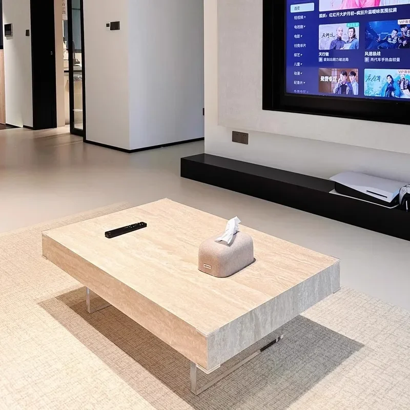 Nordic Style Simple Coffee Table Rectangle Classic Acrylic Design Coffee Table Elegant Premium Table Basse Moderne Furniture