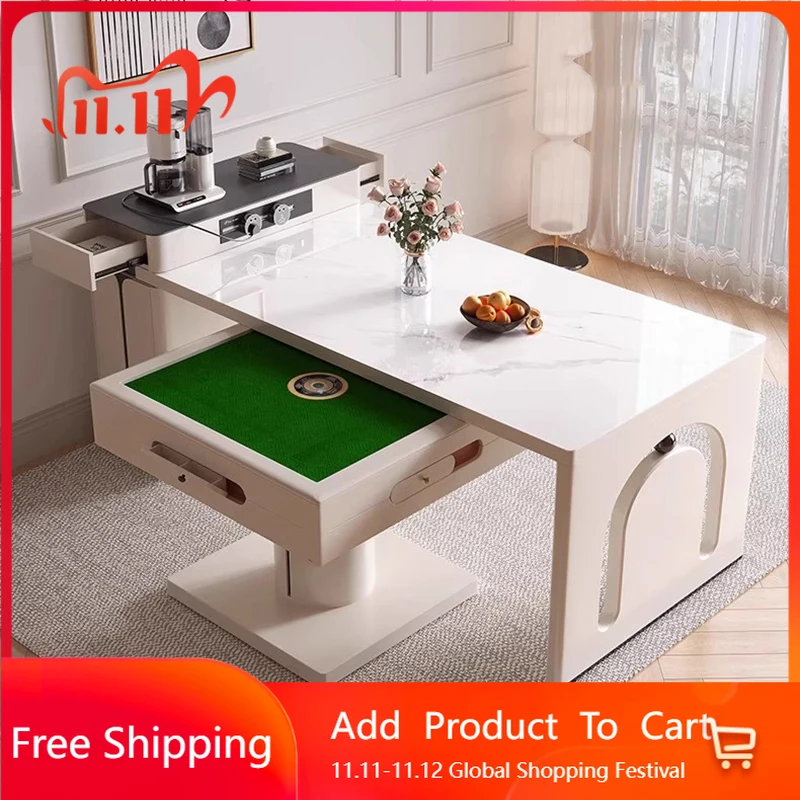 

Mahjong Living Room Dining Table Kitchen Restaurant Nordic Modern Dining Table Designer Lounge Mesas De Comedor Home Furniture