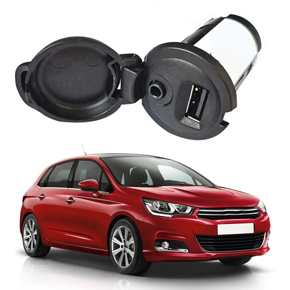 Car Audio Upgrade USB AUX Interface ABS Material Direct Replacement Installation USB AUX Interface Adapter Adapter