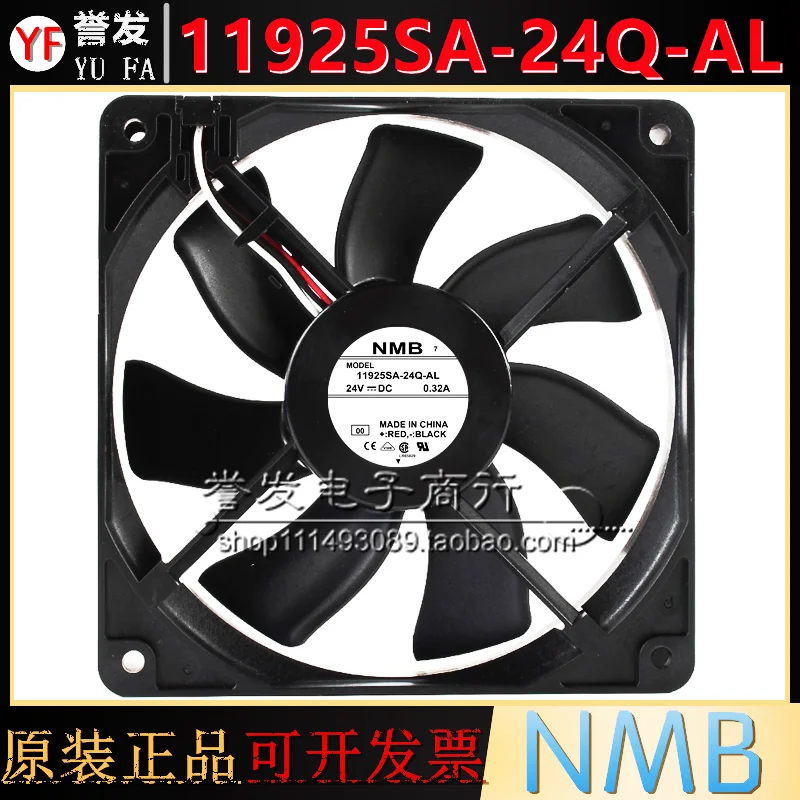 NEW ORIGINAL 11925SA-24Q-AL-00 24V 0.32A 12025 120x120x25mm COOLING FAN RADIATOR