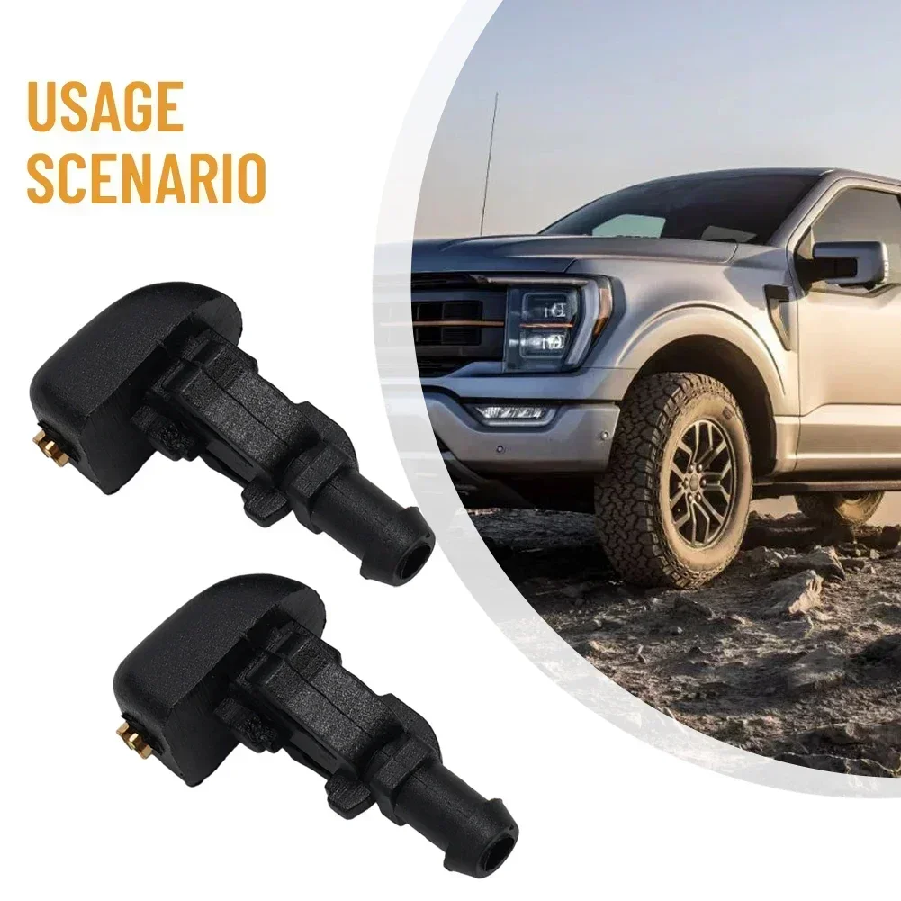 

Convenient Installation Windshield-Fluid Jet Nozzle For Ford F150 Flex 3W7Z17603AA Compatible With F 150 2004 2013