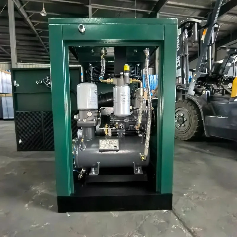 KAISHAN ضاغط هواء لولبي دوار صامت ثابت السرعة 7.5 كيلو وات للصناعة #4