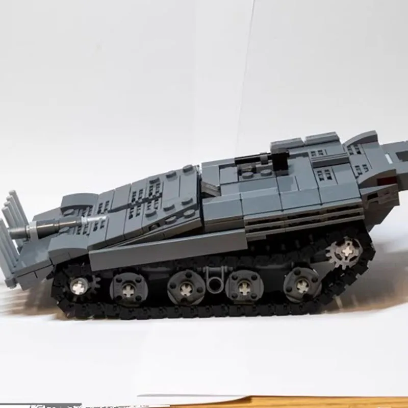 MOC103 tank 336 pieces electronic drawing puzzle building block model toy