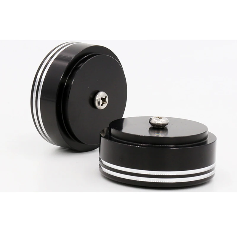 Aluminium Füße Pad Audio verstärker DAC Decoder Computer Chassis Shell Puffer Absorption Dämpfung Aluminium Füße Matten 39*17mm