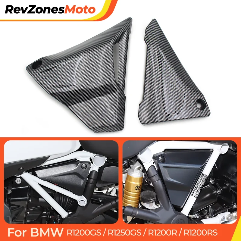 Motorcycle Battery Side Protection Cover for BMW R1200GS R1250GS ADV 2013-2019 ABS Plastics Crash Resistant Guard