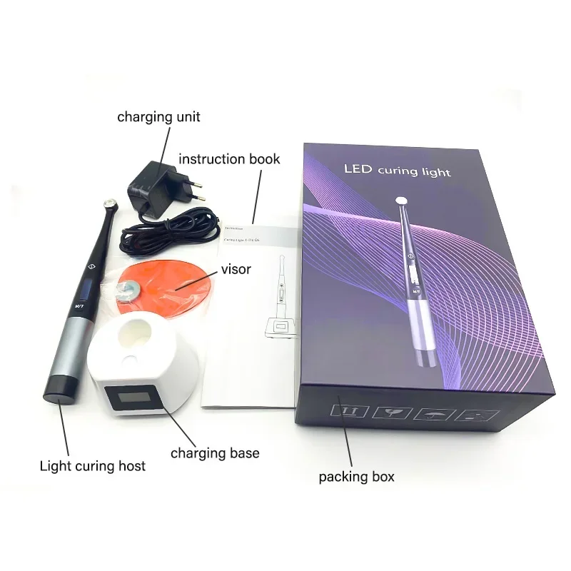 3000 mw Led Curing Light -s Cure Lamp 1 Second High Power Curing With 7 Mode