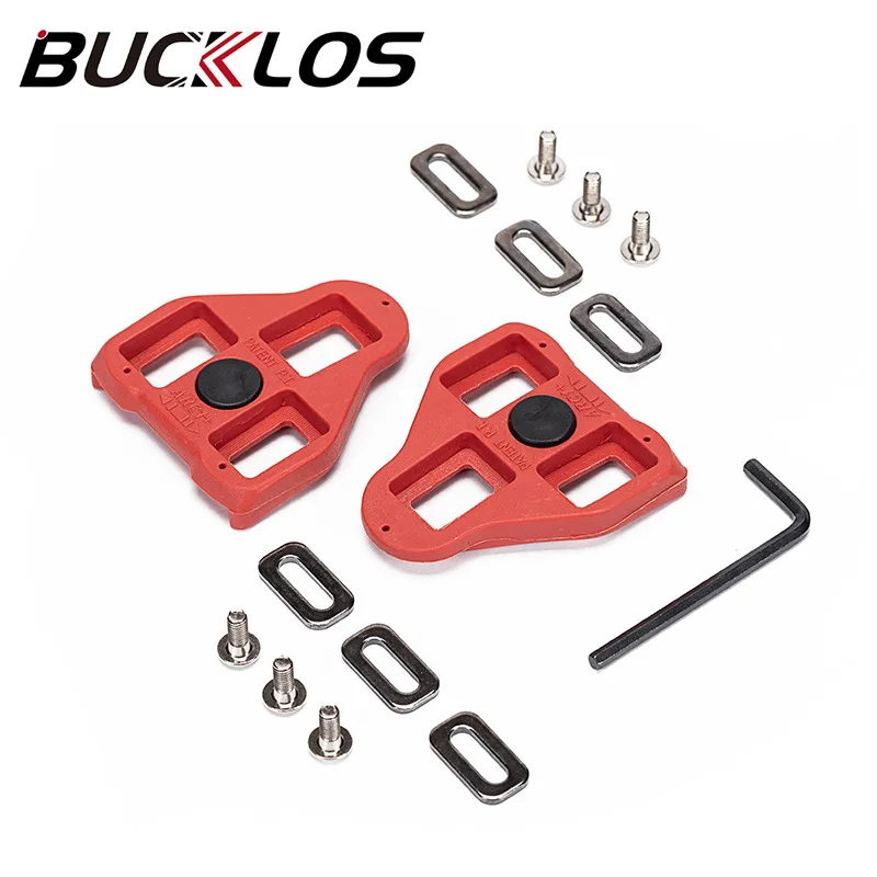 

Bucklos Road Bike Cleats Compatible With Spd Spd Sl Look Delta Bike Shoe Cleats For Road Mountain Bicycle Cycling Accessories