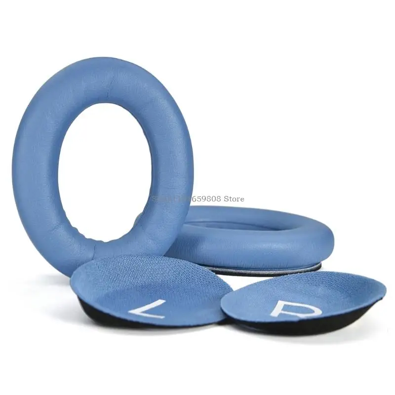 وسائد أذن أذن وسادة الأذن في الذاكرة متوافقة مع أذن سماعات الرأس QC45 QC35 #4