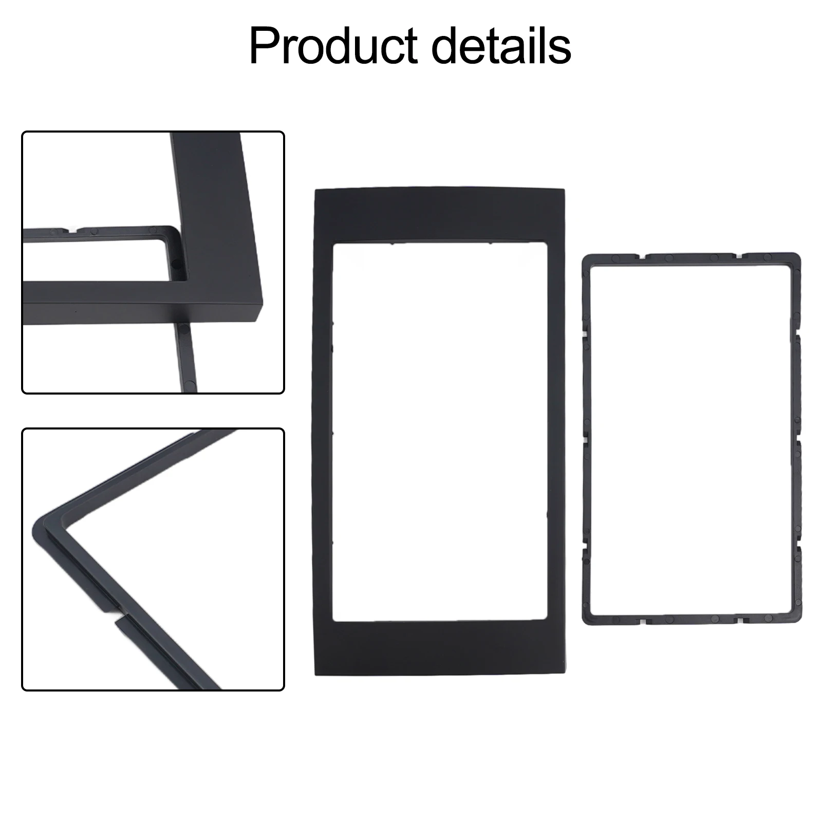 

Plastic Stereo Radio Navigation Fascia Panel Trim for Ford For Focus CMax Factory Specifications Easy Installation
