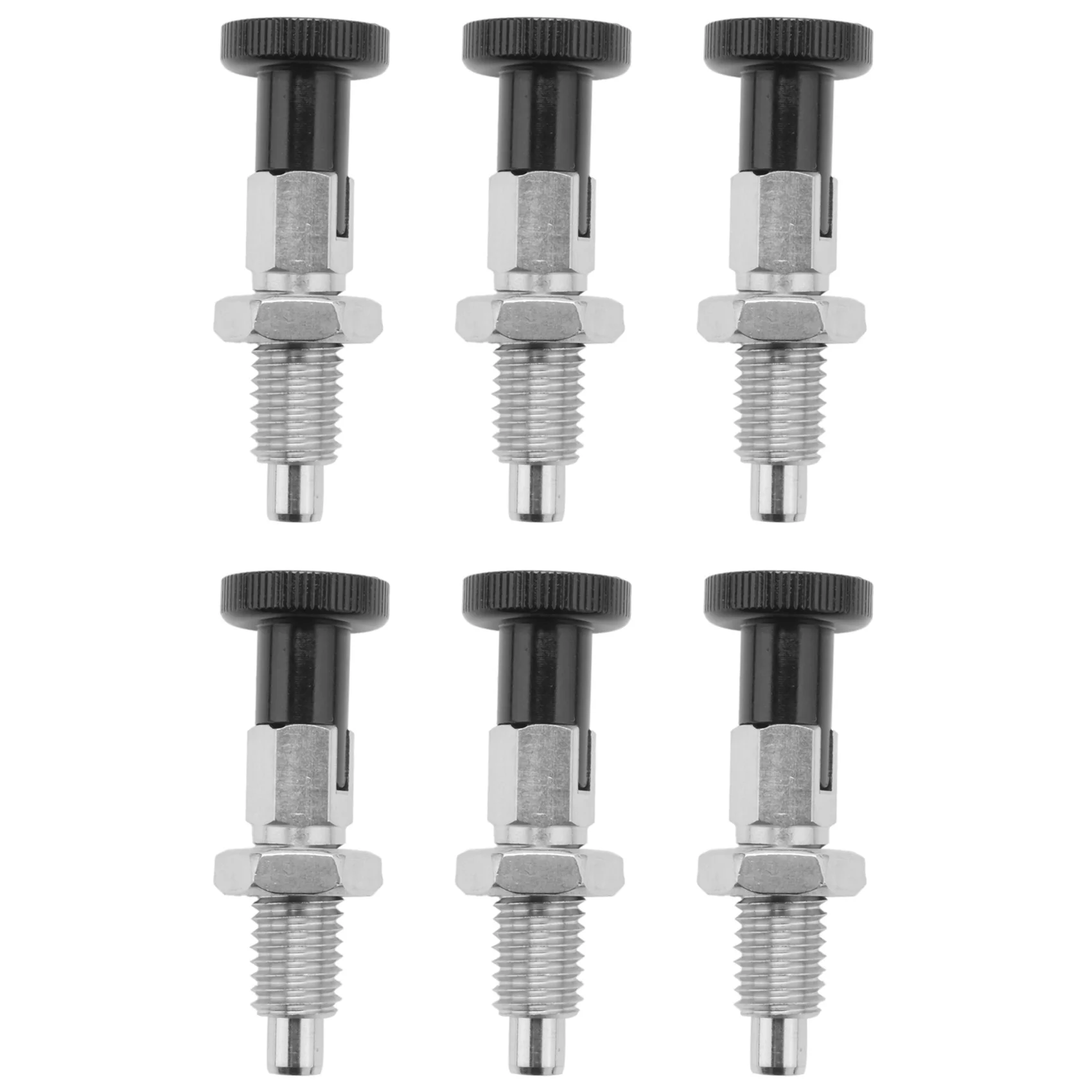 

ABMR-6X M10 Stainless Steel Self Locking Index Plunger Pin With Self Locking Function For Dividing Head