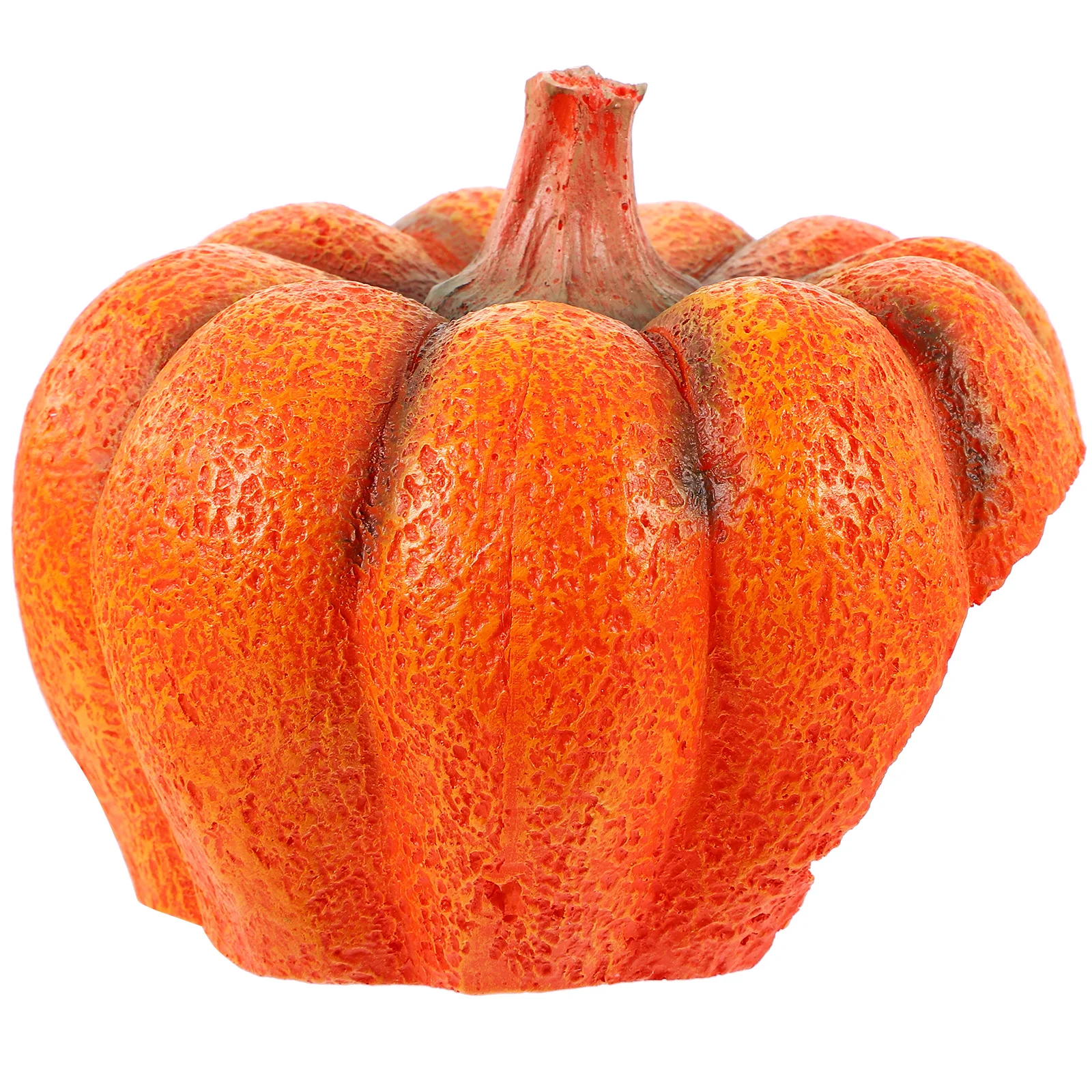 

Pumpkin Hideout House Orange Fish Tank Decoration Terrarium Habitat Cave Reptile Aquarium Ornament Rock Scenery Accessories
