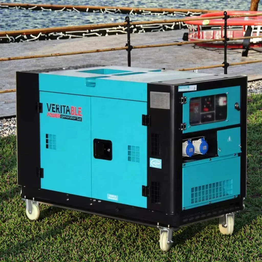 Hubei Titan 16KW Silent Generator With Digital Panel Air Cooled System Auto Start High Quality And Factory Cheap Price