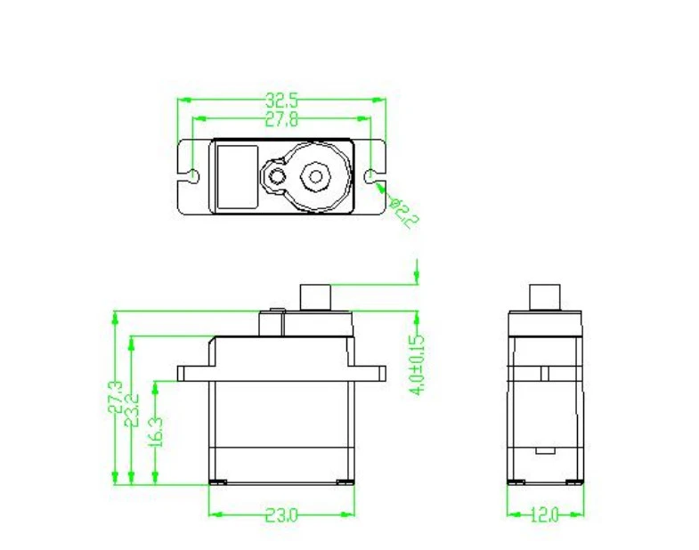 RC 1/14 Metal Gear Digital Servo for Tamiya Hydraulic Excavator Loader Dump Truck for SCANIA VOLVO Trailer Tipper DIY Parts