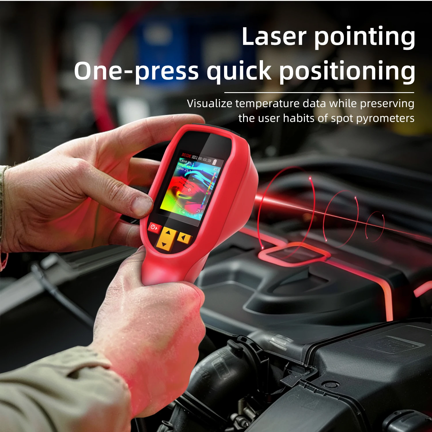 BSIDE Handheld Thermal Imager, - Pc Gaming Handheld Console 评论和价格