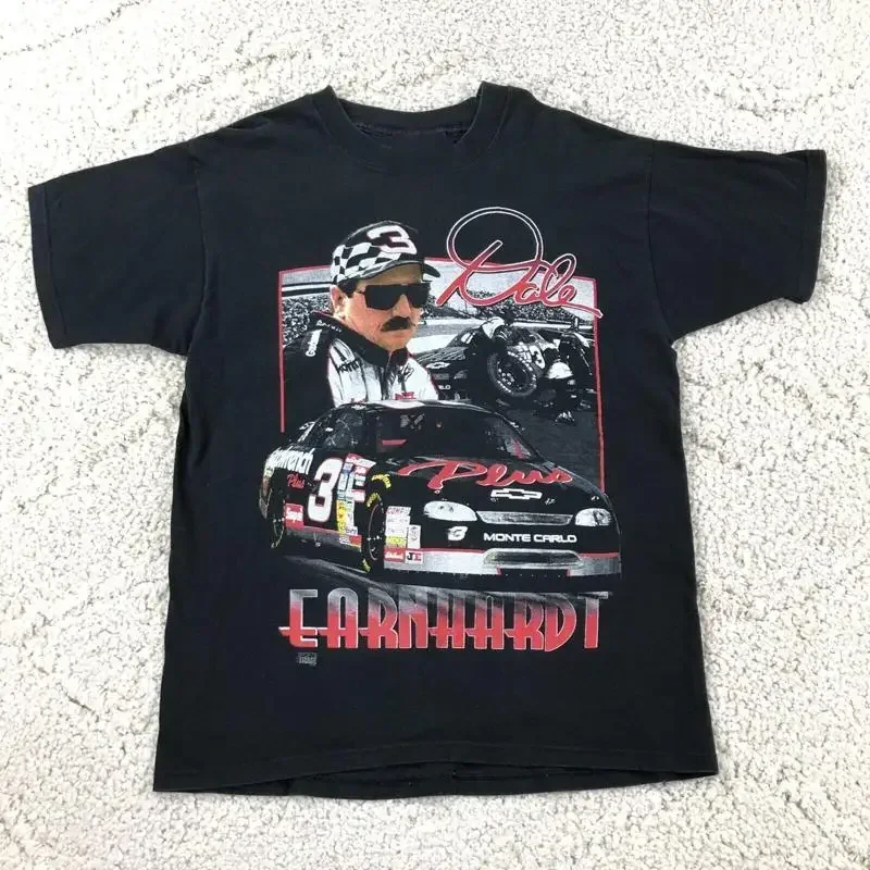 Vintage 90s Dale Earnhardt TShirt Cotton Tee All Size S4XL NA153