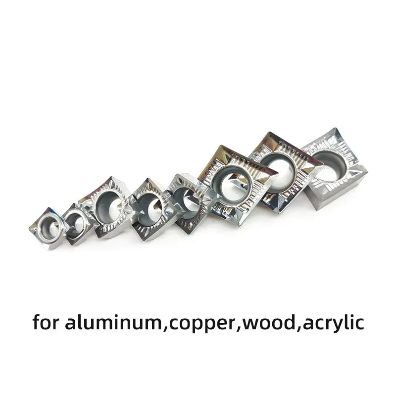 CCGT060204 CCGT09T304 CCGT120402 AK H01 CNC-Drehmeißel für Aluminium, Kupfer, Holz, Hartmetall, Aluminiumklinge CCGT 06 09 12 – Detail 4