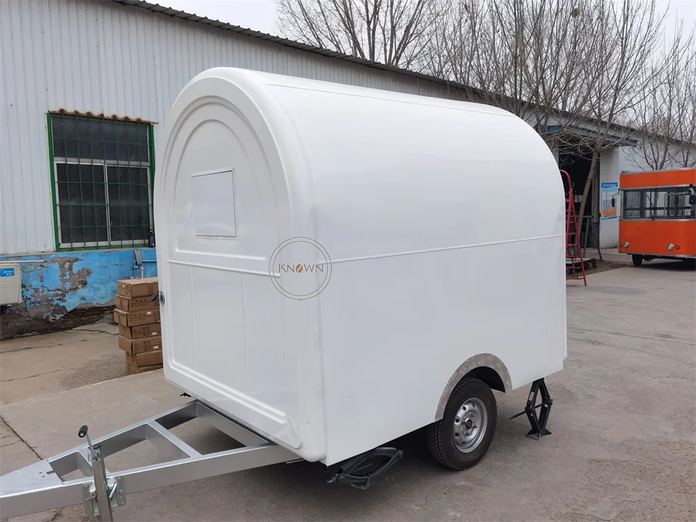 Reboque de café de rua, caminhão de comida rápida, furgoneta, equipamentos completos personalizados, quiosque de lanche de pizza, carrinho de sorvete, reboque de comida de concessão