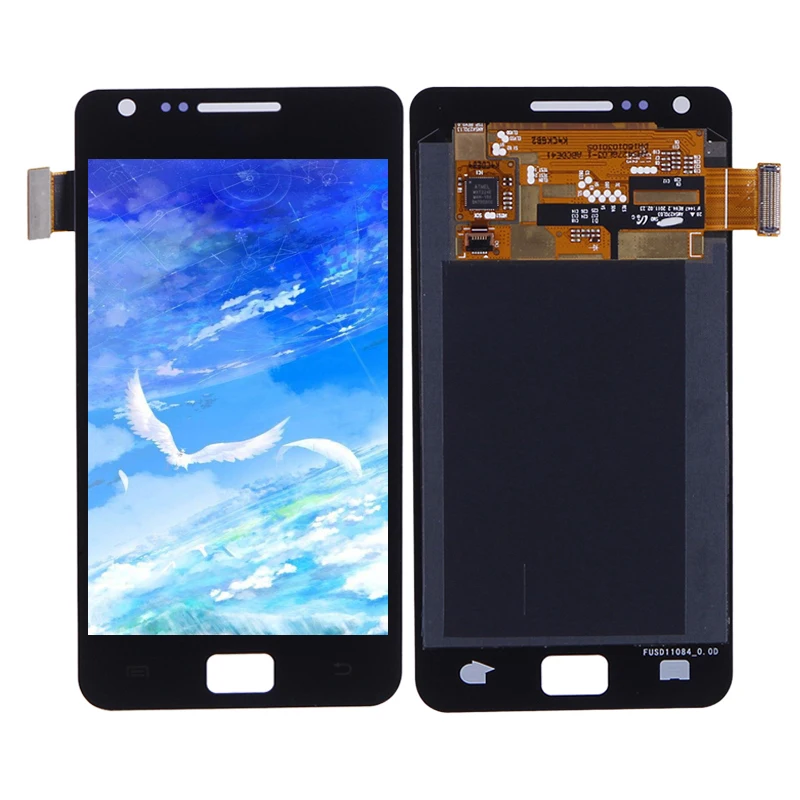 Coreprime Repair Parts For Samsung Galaxy S2 i9100 LCD Display + Touch Screen Assembly For Samsung s2 LCD Replacement Parts