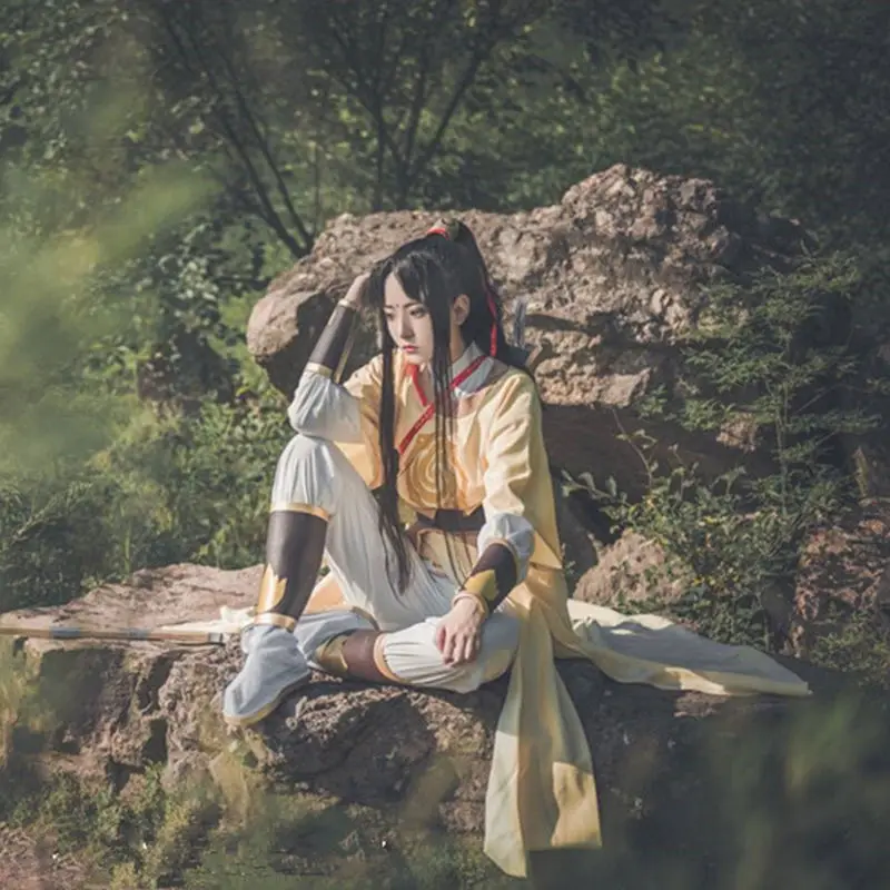 The Untamed Cosplay Suit Miss Jin Zixuan Cosplay Hanfu Modaozushi Cos Costume Women Dresses