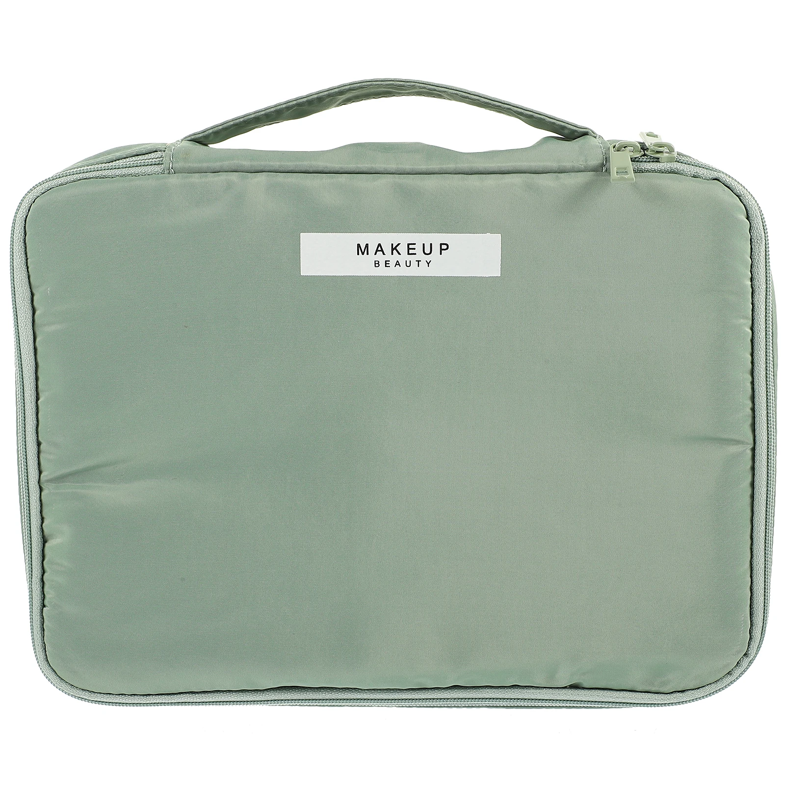 

Waterproof Makeup Organizer Large Capacity Portable Travel Storage Bag Detachable Brush Organizer Durable Polyester