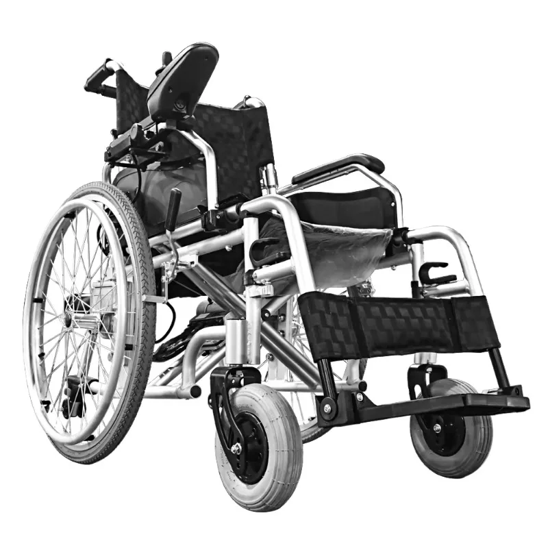 Electric wheelchair, disabled electric folding wheelchair, suitable for the elderly and disabled