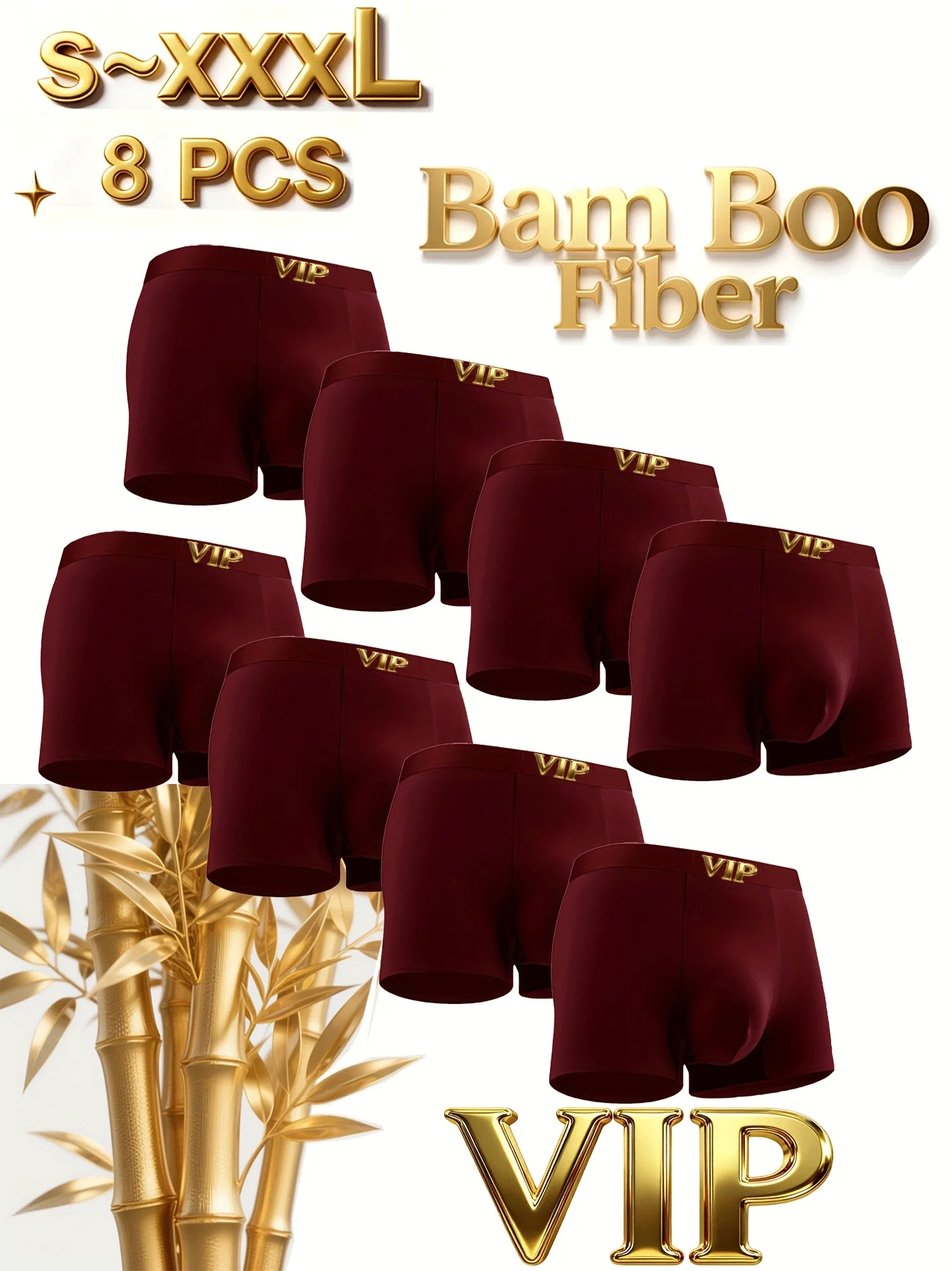 

8Pcs Men Underwear Boxers Flame Man Boxershorts Breathable Men's Panties Lingerie Men Boxer Briefs Underpants