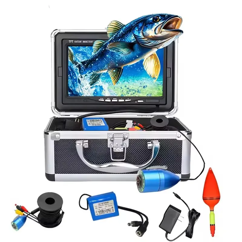 

7-inch LCD Display Fish Finder 10000mAh HD Waterproof Underwater Fishing Camera 8 PCS White LEDs Used For Underwater Fishing
