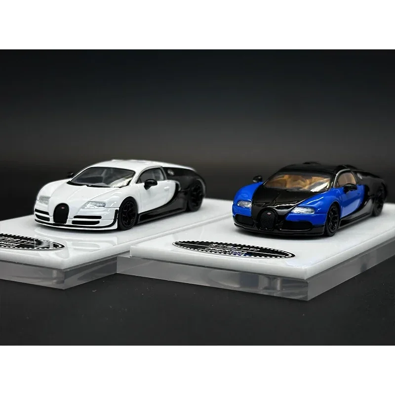 Mortal Auf Lager 1:64 Veyron Keramik Muster Diecast Diorama Auto Modell Sammlung Miniatur Spielzeug