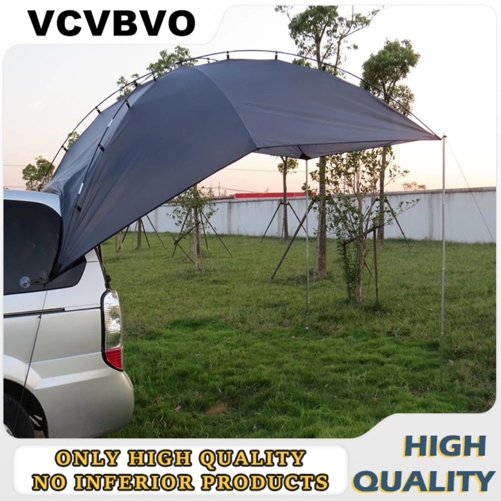 

Наружная самостоятельная палатка для барбекю, кемпера, задняя палатка, расширяемые принадлежности для палаток, простая установка, защита от солнца и дождя