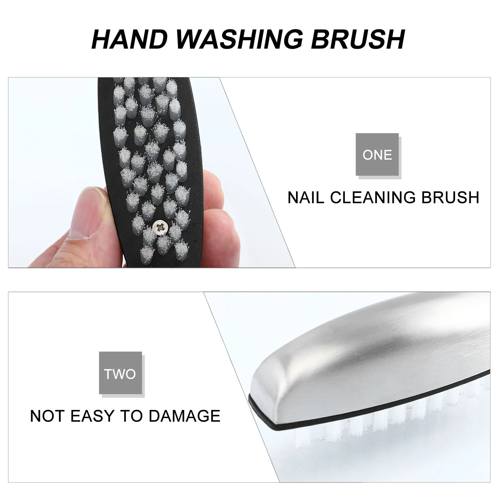 

Tool Kitchen Cleaner Flexible Bristles Manicure Scrub Nail Cleaning Brush Hand Washing Manicure Nail Brush Cleaner