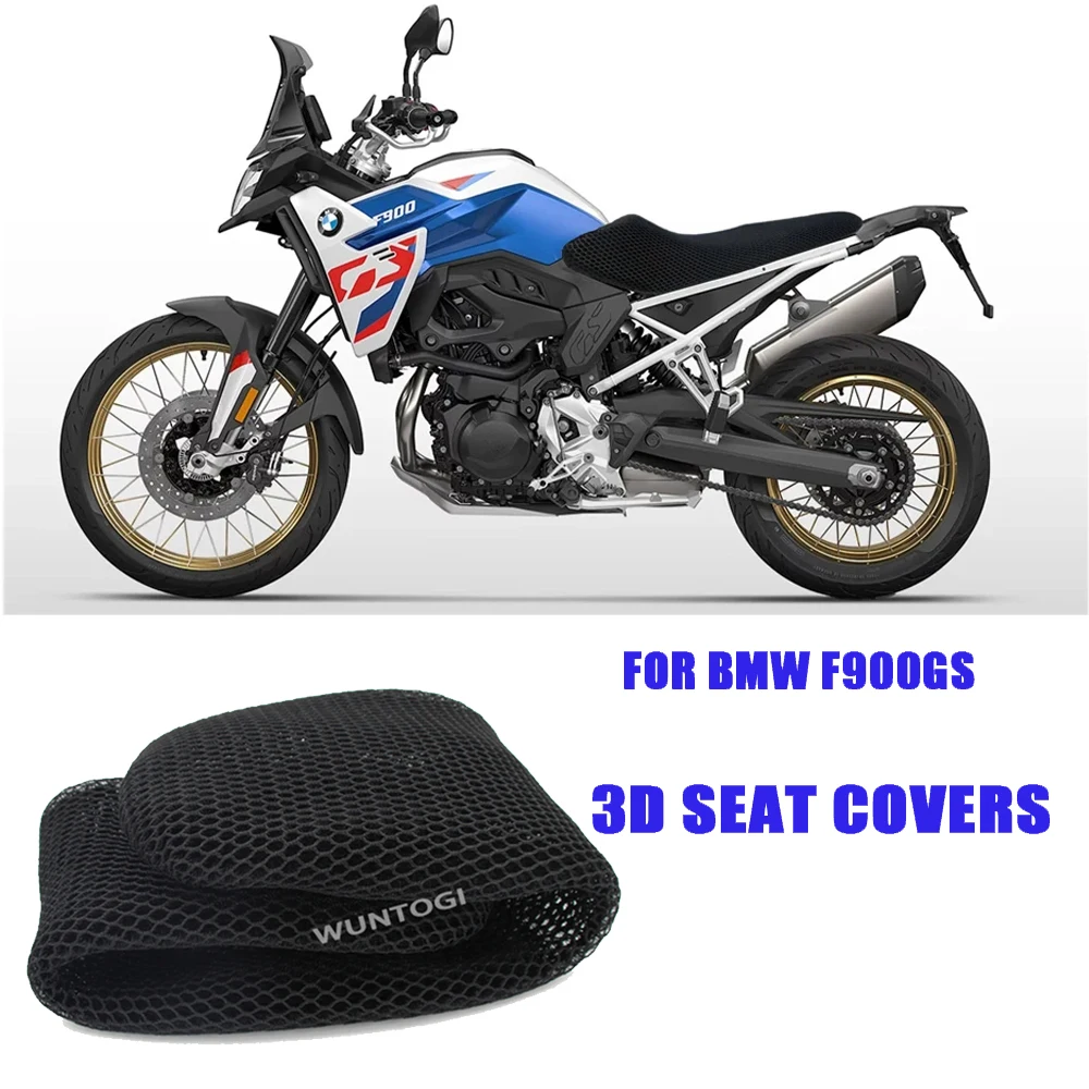 F 900 GS Motorcycle Seat Covers For BMW F 900GS 3D Airflow Honeycomb Mesh Protect Cushions Nylon Mesh Fabric Saddles Accessories