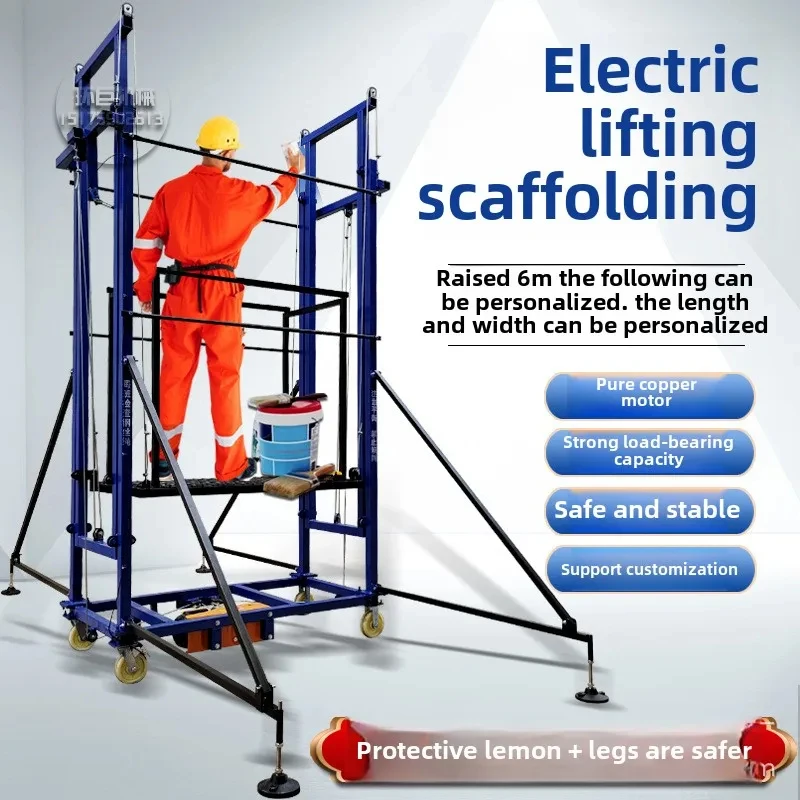 scaffolding Folding lift Home decoration construction site Portle mobile lifting platform 2
