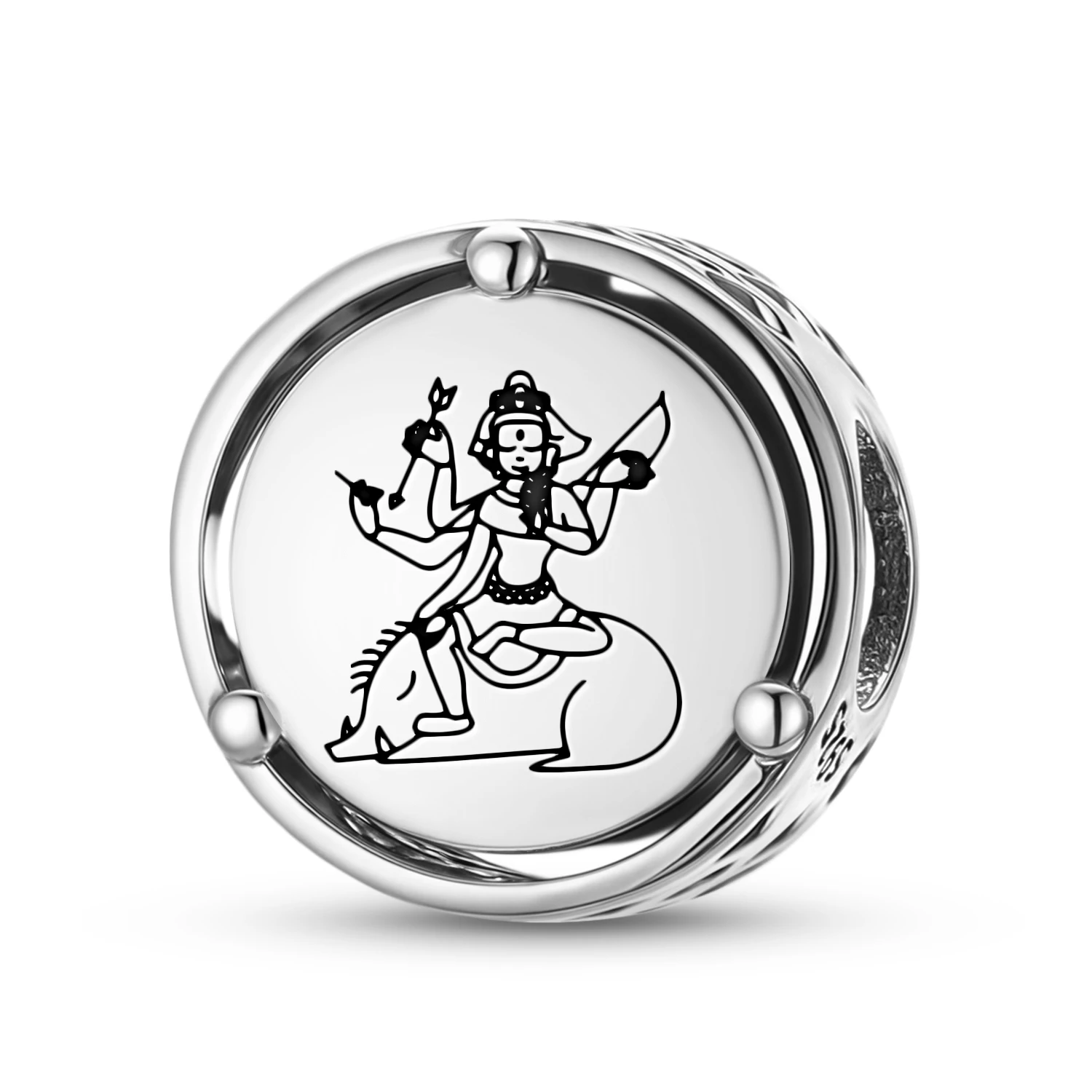 925 Sterling SilverBuddhist GodsMariciCharm Fit Original Bracelet Diy Jewelry Accessories Family Bead