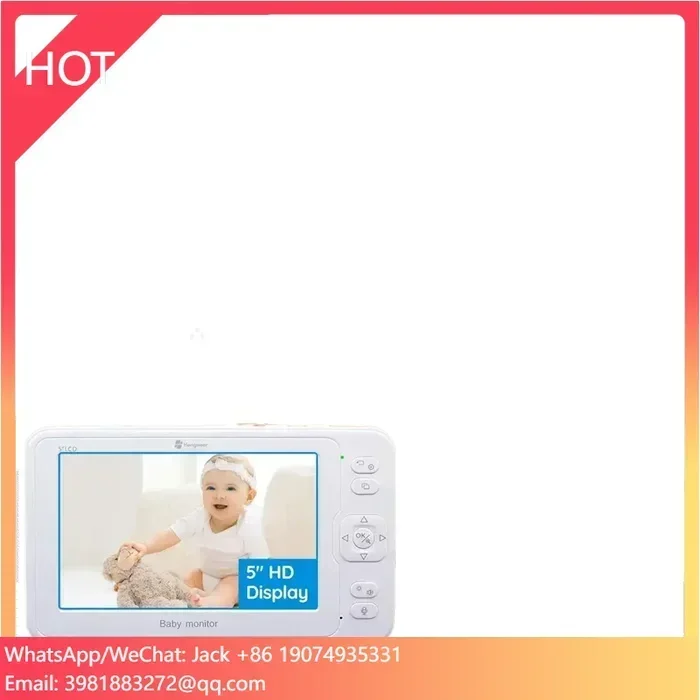 2MP HD WiFi Baby Cry Detection Temperature Detection and Alarm 1080P Baby with Camera