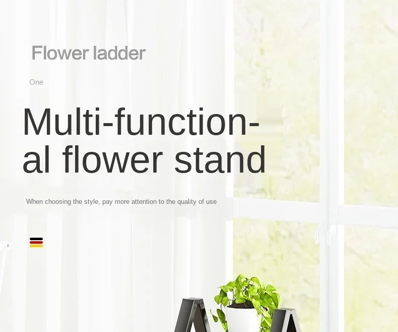 Ultra-Thin Folding Ladder - Multifunctional Household Aluminum Alloy Ladder, Indoor Three Step Storage Rack, Compact Solution