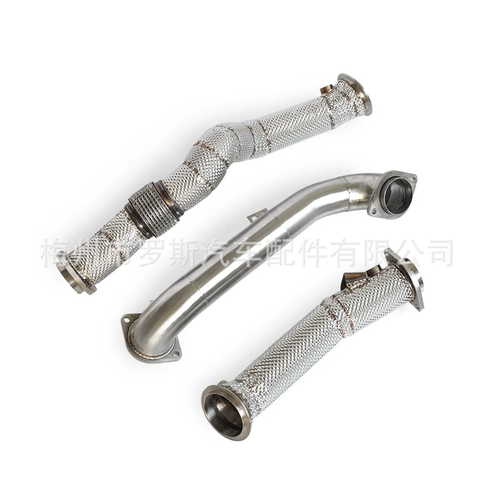 Suitable for BMW M3/M4 G80/G82 3.0T 2019-2023 Thermal Insulation Linear Stainless Steel Exhaust System