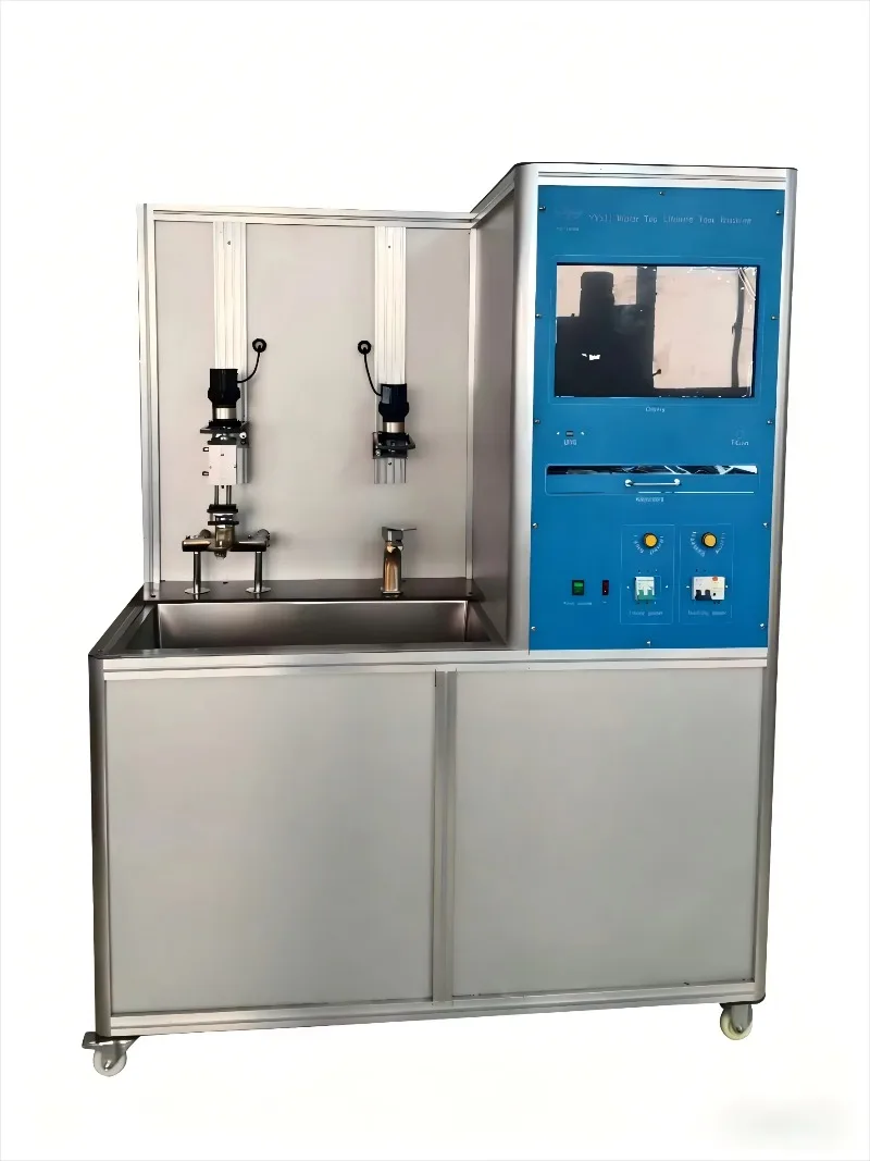 Professional EN817 Faucet Switch Life Testing Machine, 2-Station Simultaneous Durability Test