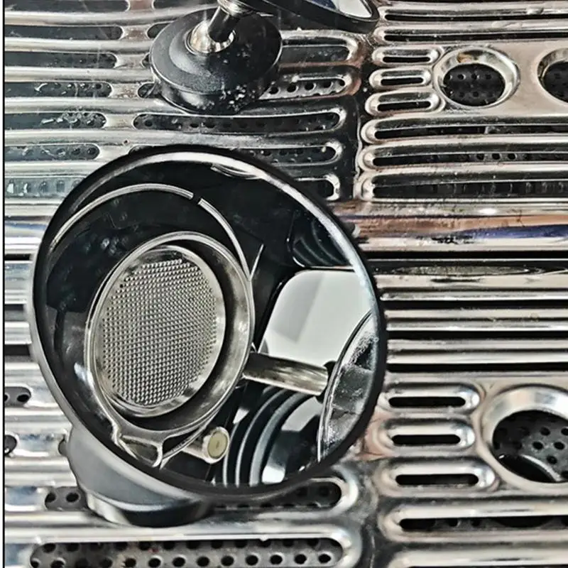 Kaffee-Extraktionsspiegel, magnetischer Espresso-Schnapsspiegel, Edelstahl, 360-Grad-verstellbar, für bodenlosen Siebträger, Baristas Tools