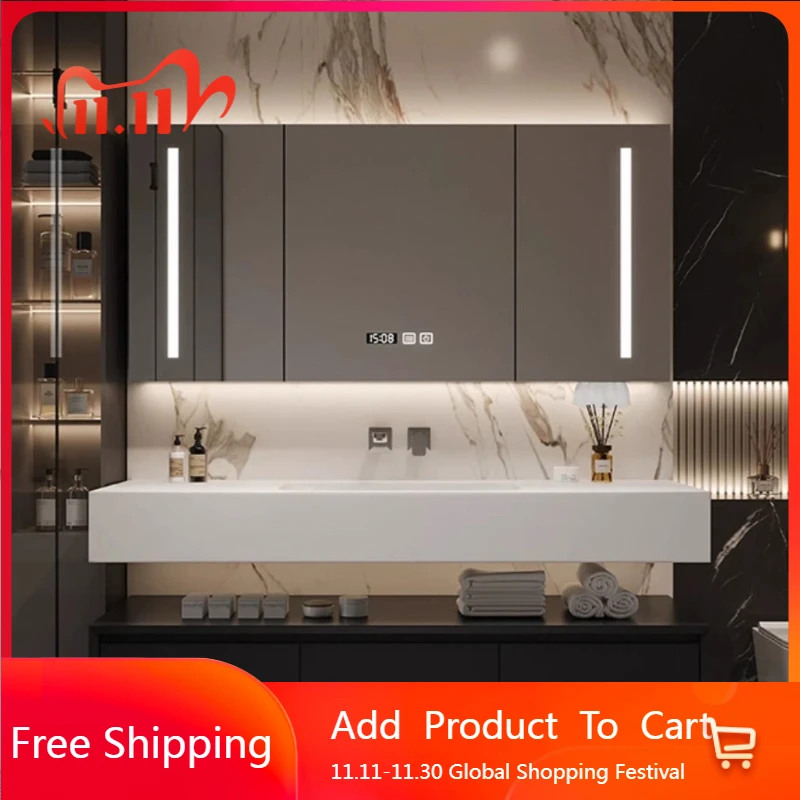 

Modern Simple Bathroom Cabinet Space Saver Skincare Makeup Display Bathroom Cabinet Kitchen Perfume Archivadores Furniture