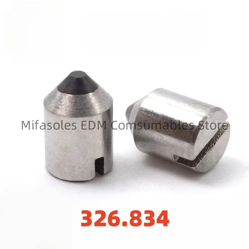 EDM Parts Wire Guide Set 326.834 Upper & Lower Pair wire guide prisms 590326834 For Agie Series CNC Wire Cutting Machine