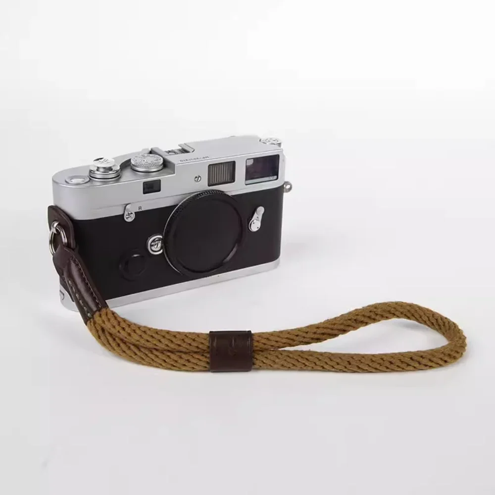 Ring Type Hand Belt DSLR Mirrorless Camera Wrist Strap Camera Cotton Woven Wrist Strap Suitable For Fuji X100 Gr3 For Leica Sony