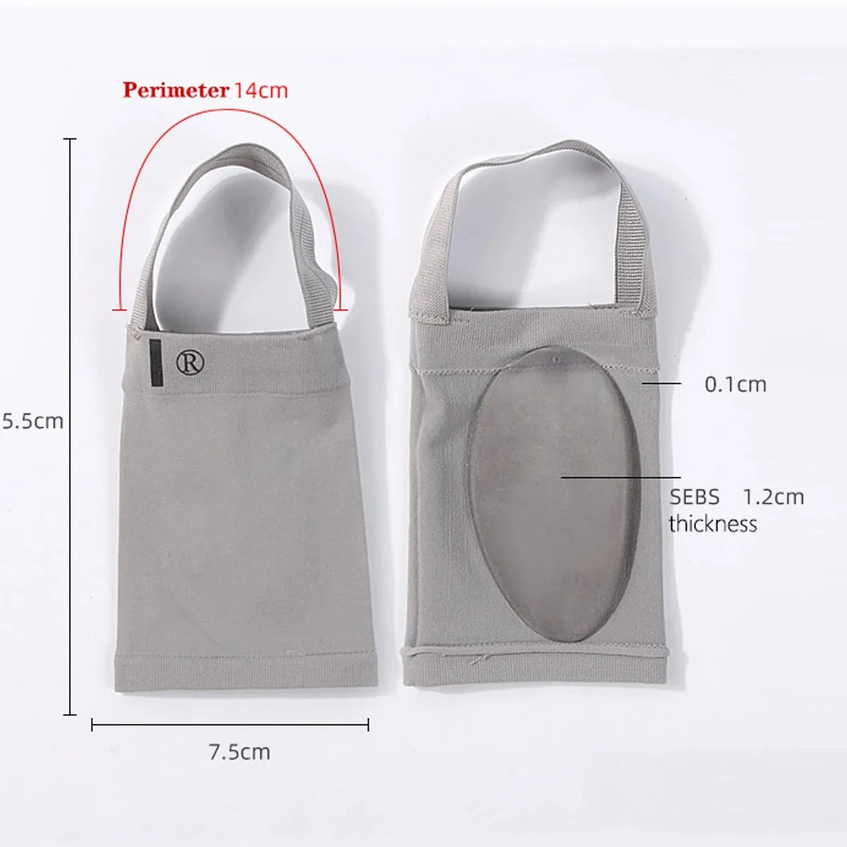 アーチサポートスリーブ1組 - 扁平足サポートと足底筋膜炎の緩和のための中足骨圧迫ブレース メンズ・レディース