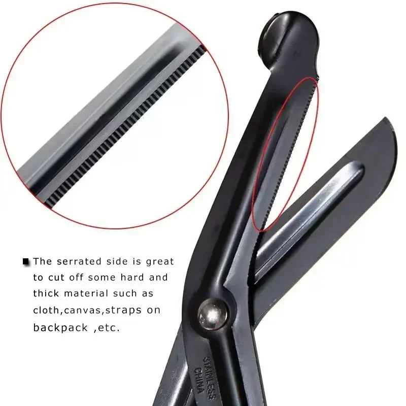 Tijeras médicas de supervivencia EMT, rescate paramédico, tijeras de supervivencia para traumatismos, tratamiento de emergencia para heridas, gasa, cizalla táctica de primeros auxilios