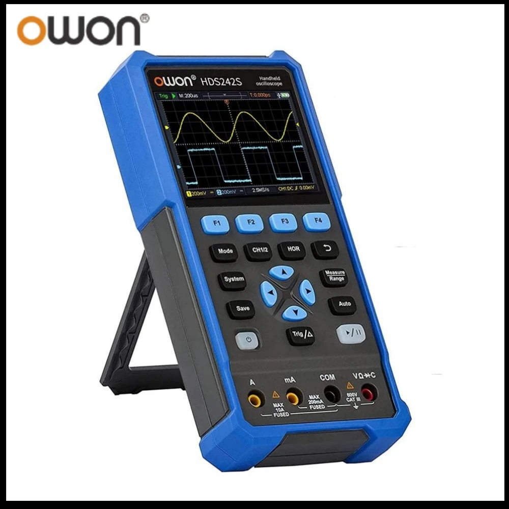OWON HDS242: Der ideale Handheld-Oszilloskop für Techniker und Bastler