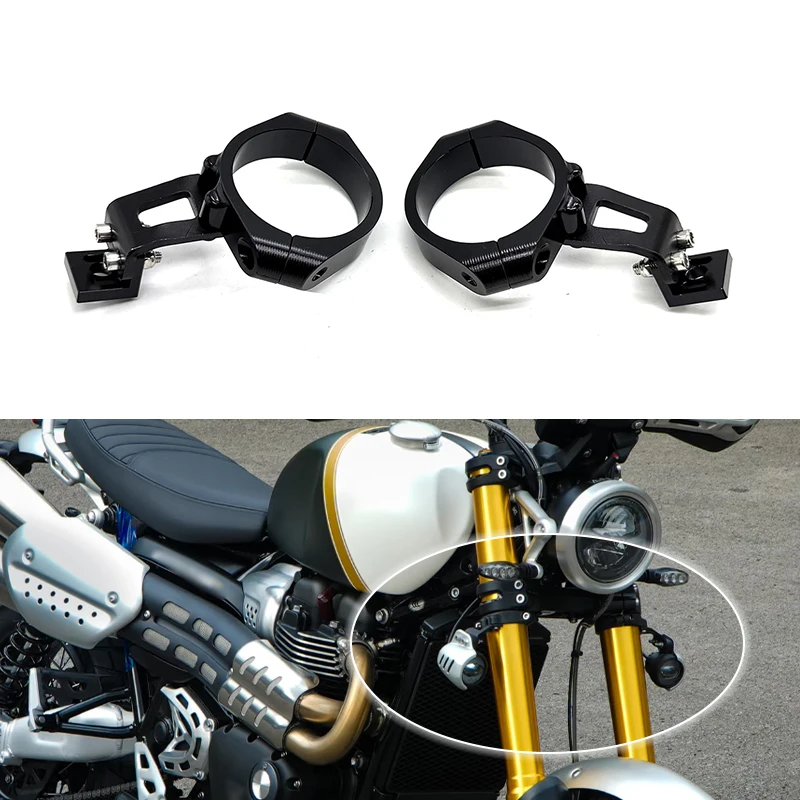 Motorcycle For Scrambler 1200 XC XE 1200XC 1200XE Led Driving Lights Auxiliary Light Mounting Front Bracket