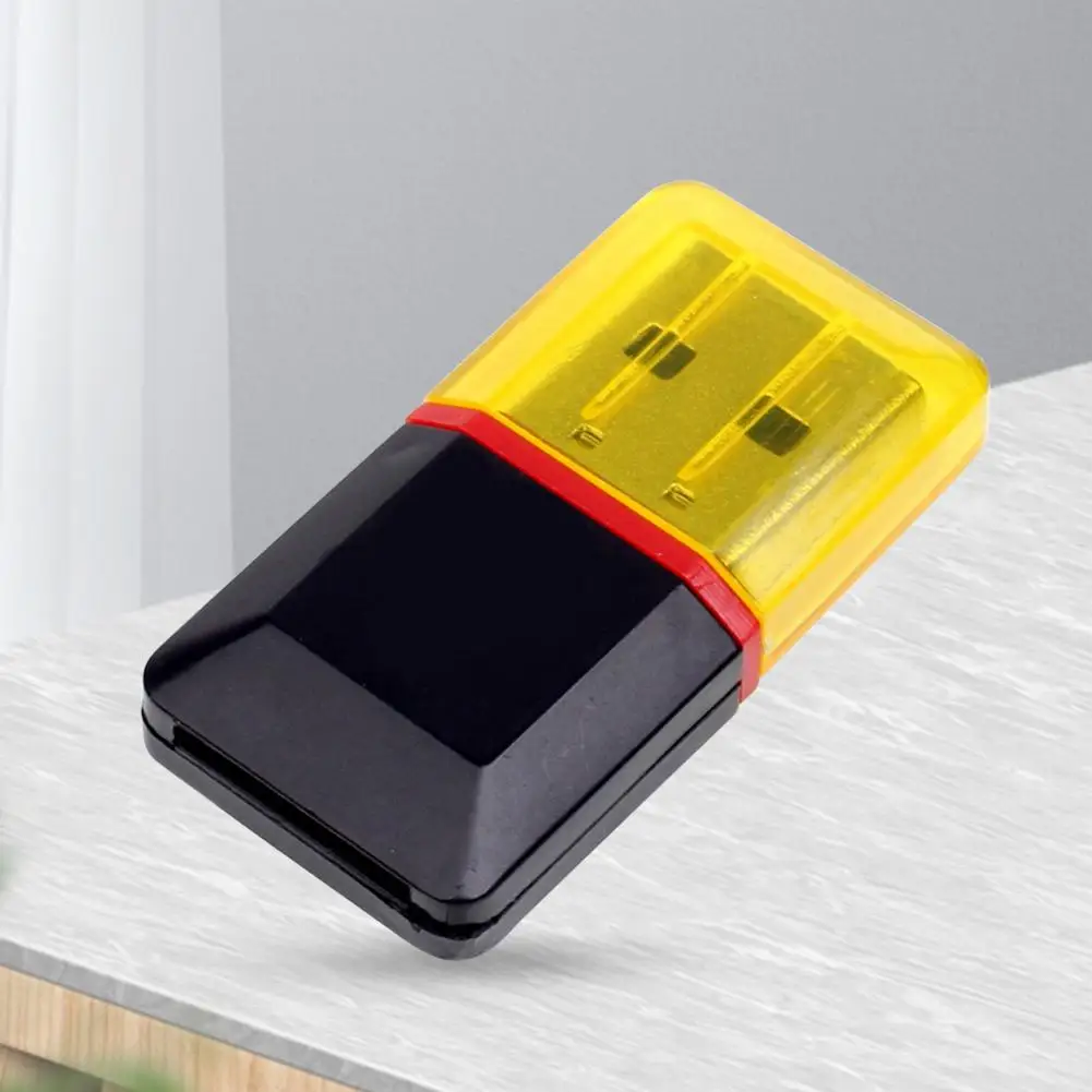 Lector de tarjetas de memoria portátil, dispositivo multifuncional, ligero, USB 2,0, Plug and Play, TF, para oficina
